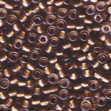 E 5/0 Sparkle Metallic Gold Lined Crystal 250 Gm (234)
