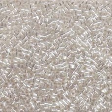 10/0 Twist Hex Cuts 250 Grams Clear Transparent Silver Lined (1) 10/0 Twist Hex Cuts 250 Grams Clear Transparent Silver Lined (1)