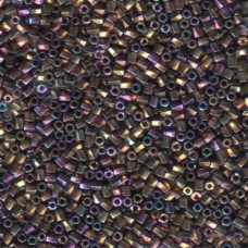10/0 Twist Hex Cuts 100 Grams Purple/gold Iris Metallic (188)