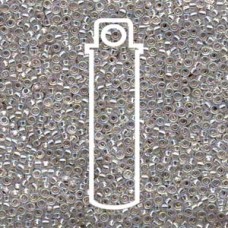 11/0 Round Crystal Ab -apprx 8.5gm (1001)