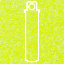8/0 Round Luminous Limeade-appx 22gm/tb (1119)