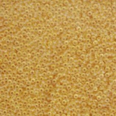 11/0 Seedbead Japanese 250gm Matte Transp Lt.topaz (132F)