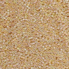 11/0 Seedbead Japanese 125gm Matte Transp Lt.topaz Ab (132FR)