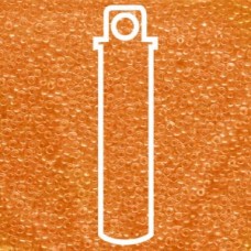 11/0 Seedbead Japanese Transparent Orange-8.5gm/tb