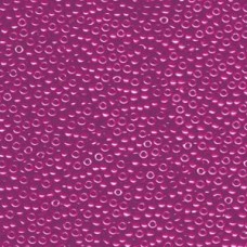 11/0 Seedbead Japanese 250gm Dyed Opaque Pink (1385)