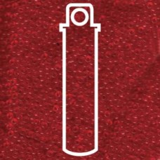 11/0 Seed Bead-apx 23gm Semi-matte Red-orange (140SF)