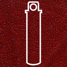 11/0 Round Transp Red -apprx 8.5gm (141)