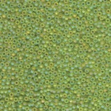 11/0 Seedbead Miyuki 250 Gram Matte Tr Chartreuse Ab (143FR)