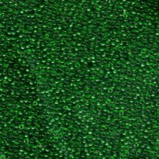 11/0 Seedbead Japanese 250gm Transparent Green (146)