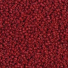 11/0 Dyed Opaque Maroon 250 Gm/bg