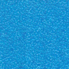 11/0 Seed Beads Matte Trnsprnt Lt Blue-250gm/bg (148F)