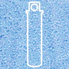 11/0 Seed Bead-apx 23gm Matte Transp Light Blue Ab (148FR)