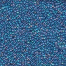 11/0 Seedbead Japanese 250gm Matte Transp Aqua Ab (149FR)