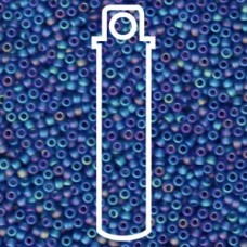 11/0 Seed Bead-apx 23gm Matte Transp Aqua Ab (149FR)