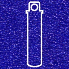 11/0 Seed Bead-aprx 24gms Transp Saphire (150)