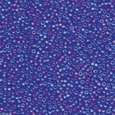 11/0 Seedbead Japanese 250gm Matte Transp Sapphire Ab (150FR)