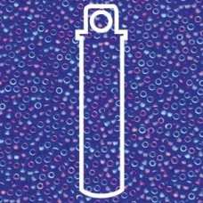 11/0 Seed Bead-aprx 24gms Matte Transp Sapphire Ab (150FR)