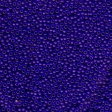 11/0 Seedbead Japanese 250gm Matte Transp Cobalt (151F)