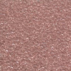 11/0 Seedbead Miyuki 250 Gram Tr Lt Tea Rose (155)