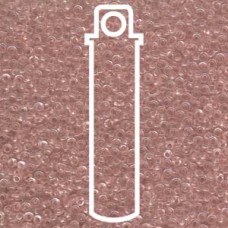 11/0 Seed Bead-apx 23.0gm Tr Lt Tea Rose (155)