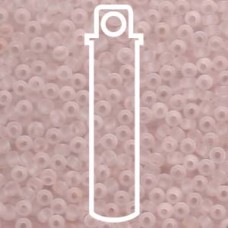 11/0 Seed Bead-aprx 23gms Matte Transp Pale Pink (155F)