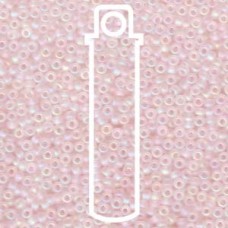 11/0 Round Matte Tr Lt Tea Rose Ab-8.5gm/tb