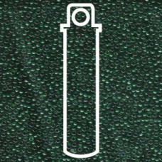 11/0 Seed Bead-aprx 24gms Transp Emerald (156)