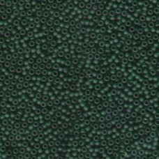11/0 Seedbead Japanese 250gm Matte Transp Emerald (156F)