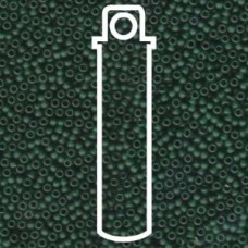 11/0 Seed Bead-aprx 24gms Matte Transp Emerald (156F)