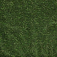 11/0 Seedbead Japanese 250gm Transparent Olive Green (158)