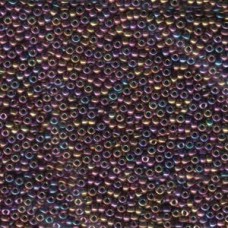 11/0 Seedbead Japanese 100gm Metallic Purple Gold Iris (188)