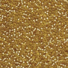 11/0 Seedbead Japanese 250gm Semi-matte S/l Gold (1902)