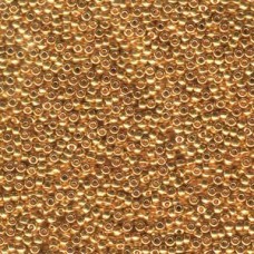 11/0 Seedbead Miyuki 50 Gram 24kt Gold Plated (191)