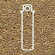 11/0 Round Matte 24kgold Plated (db 331)-apprx 8.5gm (191F)