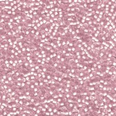 11/0 Seedbead Japanese 250gm Semi-matte Pale Pk/lined Crystl (1923)