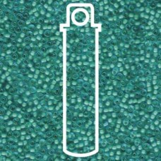 11/0 Round Semimatte Seafoam/lined Aqua -apprx 8.5gm (1927)