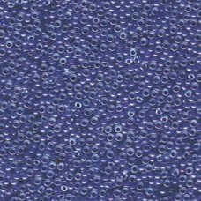 11/0 Seedbead Japanese 125gm Blue/lined Crystal Luster (1928)