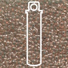 11/0 Round Copper Lined Crystal -apprx 8.5gm (197)