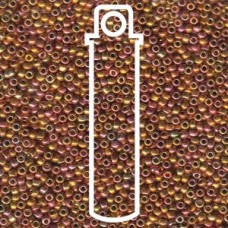 11/0 Round 24k Gold Iris -apprx 8.5gm (199)