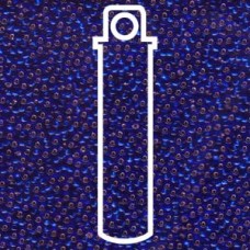 Seed Beads 11/0 Japanese Silver Lined Cobalt-8.5gm/tb