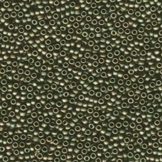 11/0 Seedbead Japanese 250gm Matte Olive Iris (2013)