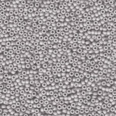 11/0 Japanese Seedbeads 250gm Fancy Frosted Palest Grey (2026)