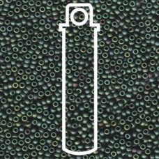 11/0 Japanese Seedbeads Matte Metallic Sage Green Luster-8.5gm/tb
