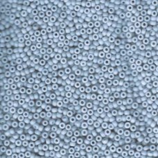 11/0 Japanese Seedbeads 250gm Matte Slate Blue Ab (2038)