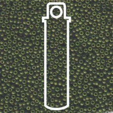 11/0 Seed Bead-aprx 23gms Special Dyed Olive Green (2049)
