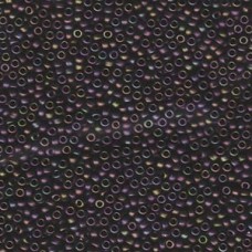 11/0 Japanese Seedbeads 250gm Matte Olive/purple Iris (2062)