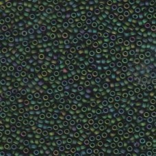 11/0 Seedbead Miyuki 250 Gram Matte Met Dk Green Iris (2066)