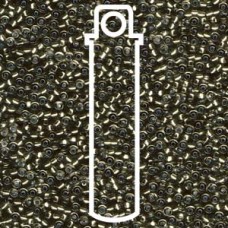 11/0 Seed Bead-aprx 24gms S/l Grey (21L)