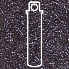 11/0 Seed Bead-aprx 24gms Silver Lined Lavender (24)