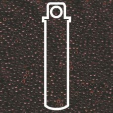 11/0 Seed Bead-apx 23gm Semi-matte Transp Dark Topaz (2400SF)